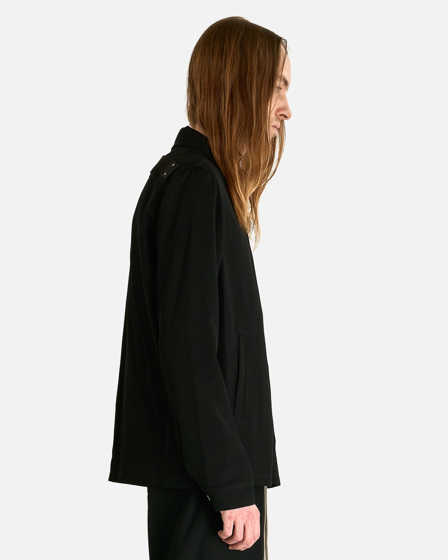 Rick Owens Men's Jackets Brad Jacket in Black