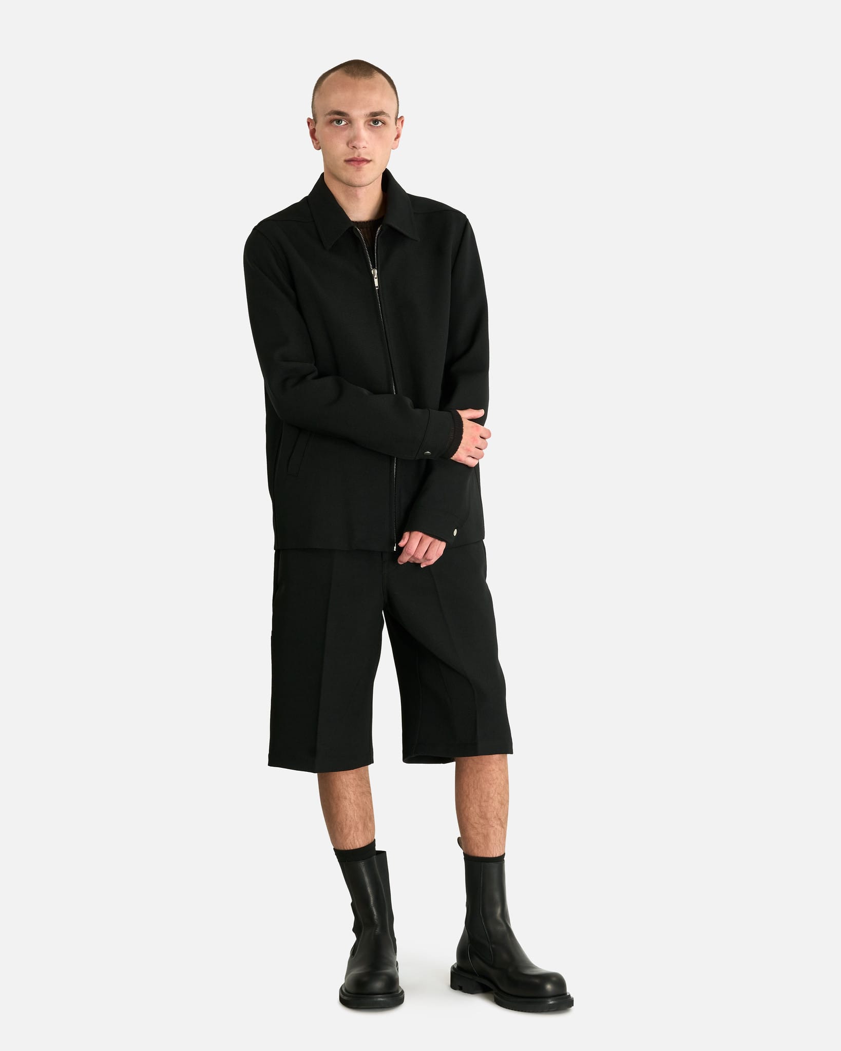 Rick Owens Men's Jackets Brad Jacket in Black