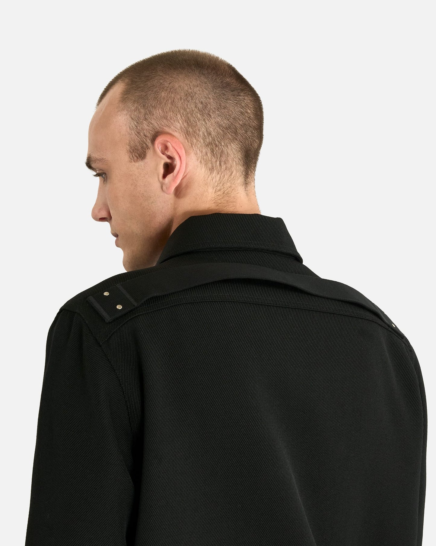 Rick Owens Men's Jackets Brad Jacket in Black