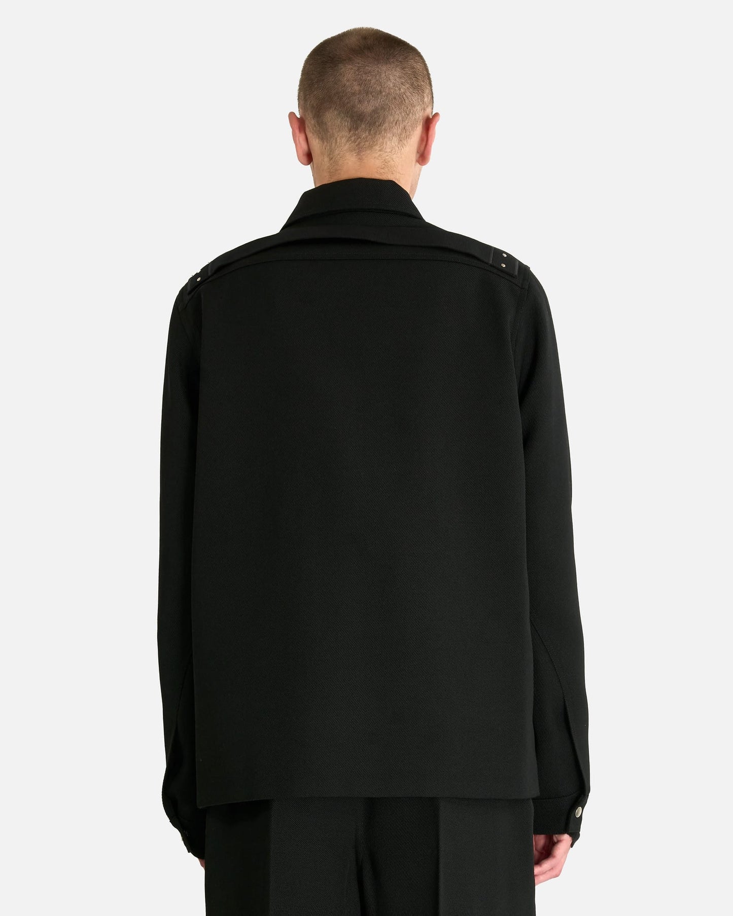 Rick Owens Men's Jackets Brad Jacket in Black