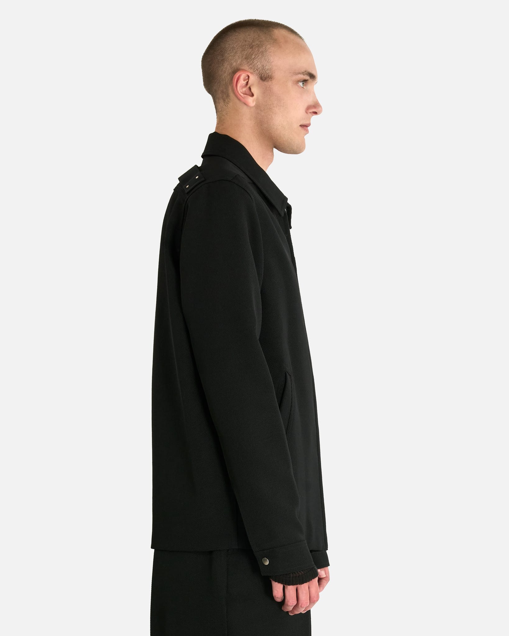 Rick Owens Men's Jackets Brad Jacket in Black
