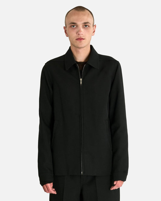 Rick Owens Men's Jackets Brad Jacket in Black