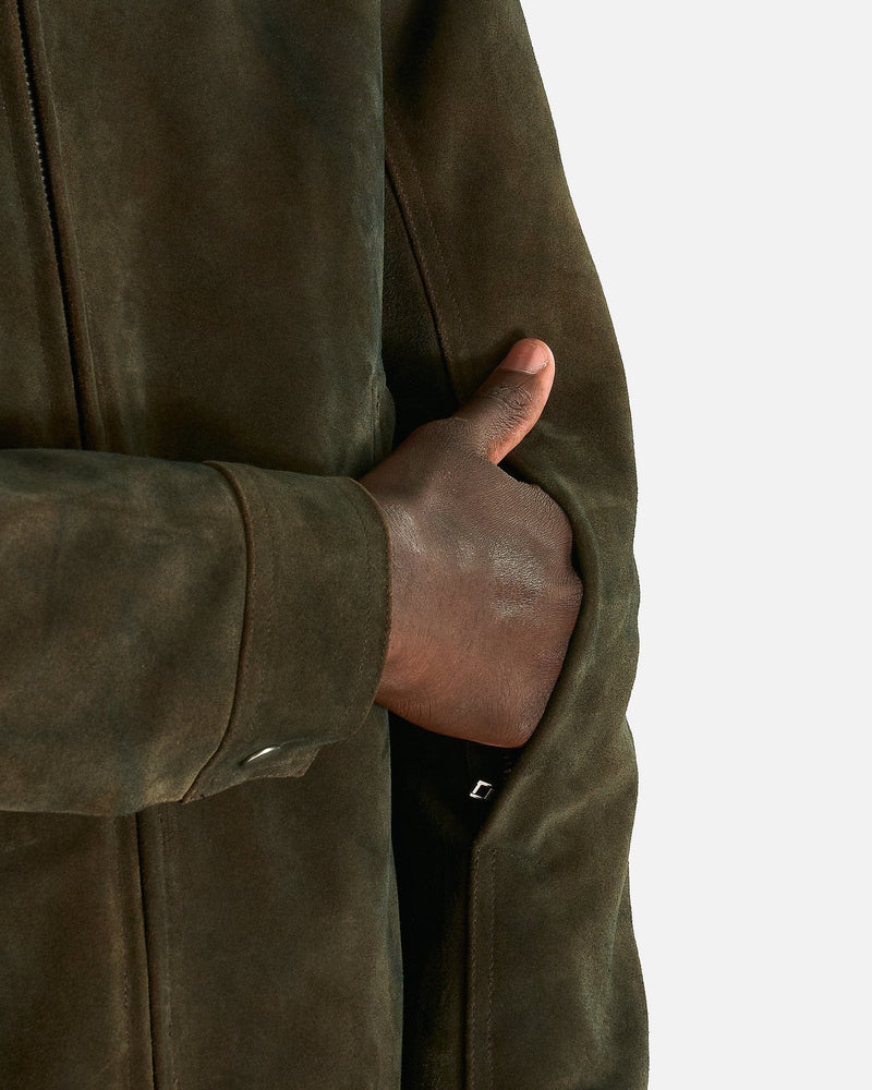 Rick Owens Men's Jackets Brad Jacket in Indigo