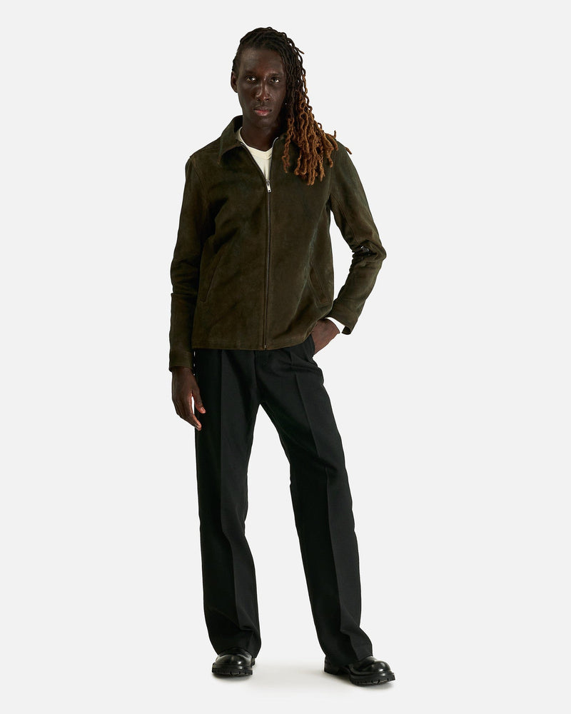 Rick Owens Men's Jackets Brad Jacket in Indigo