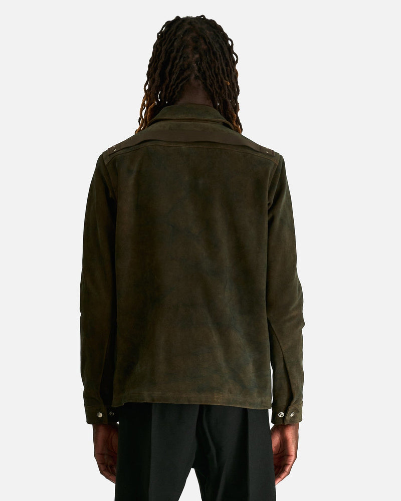 Rick Owens Men's Jackets Brad Jacket in Indigo