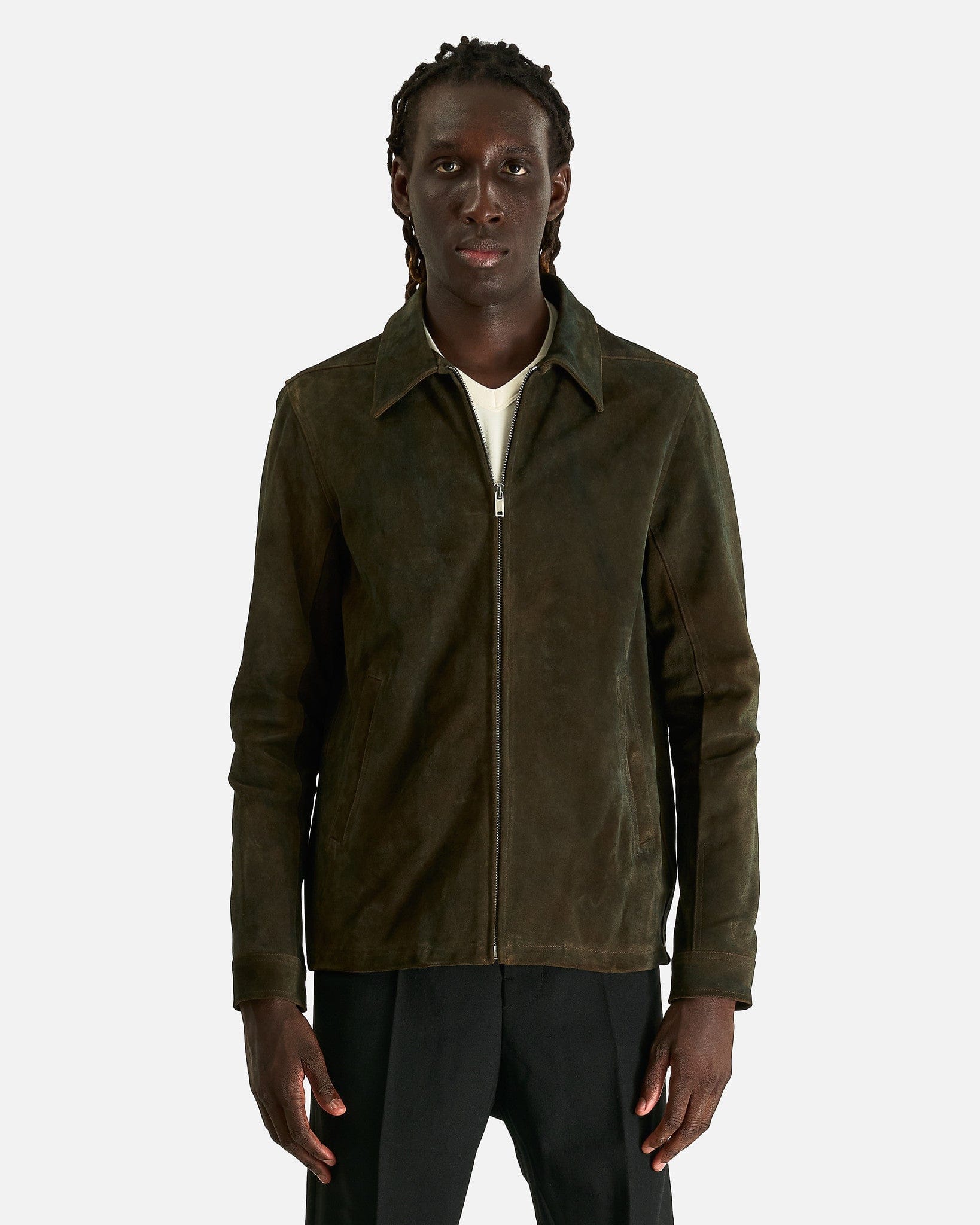 Rick Owens Men's Jackets Brad Jacket in Indigo