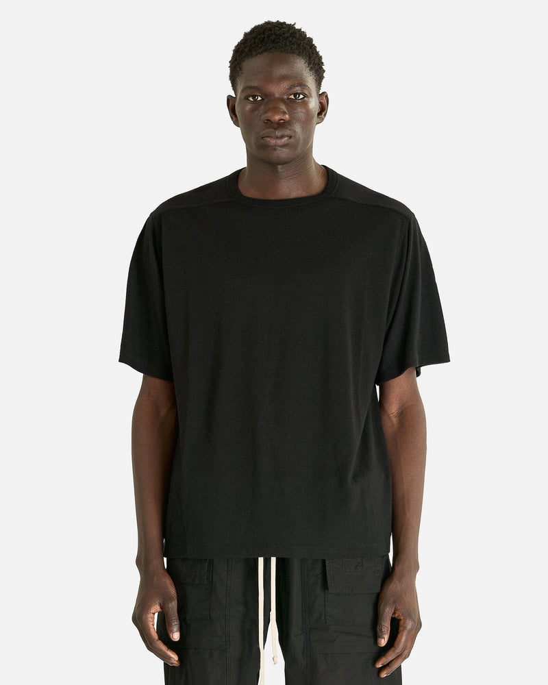 Rick Owens Men's T-Shirts Brad T in Black