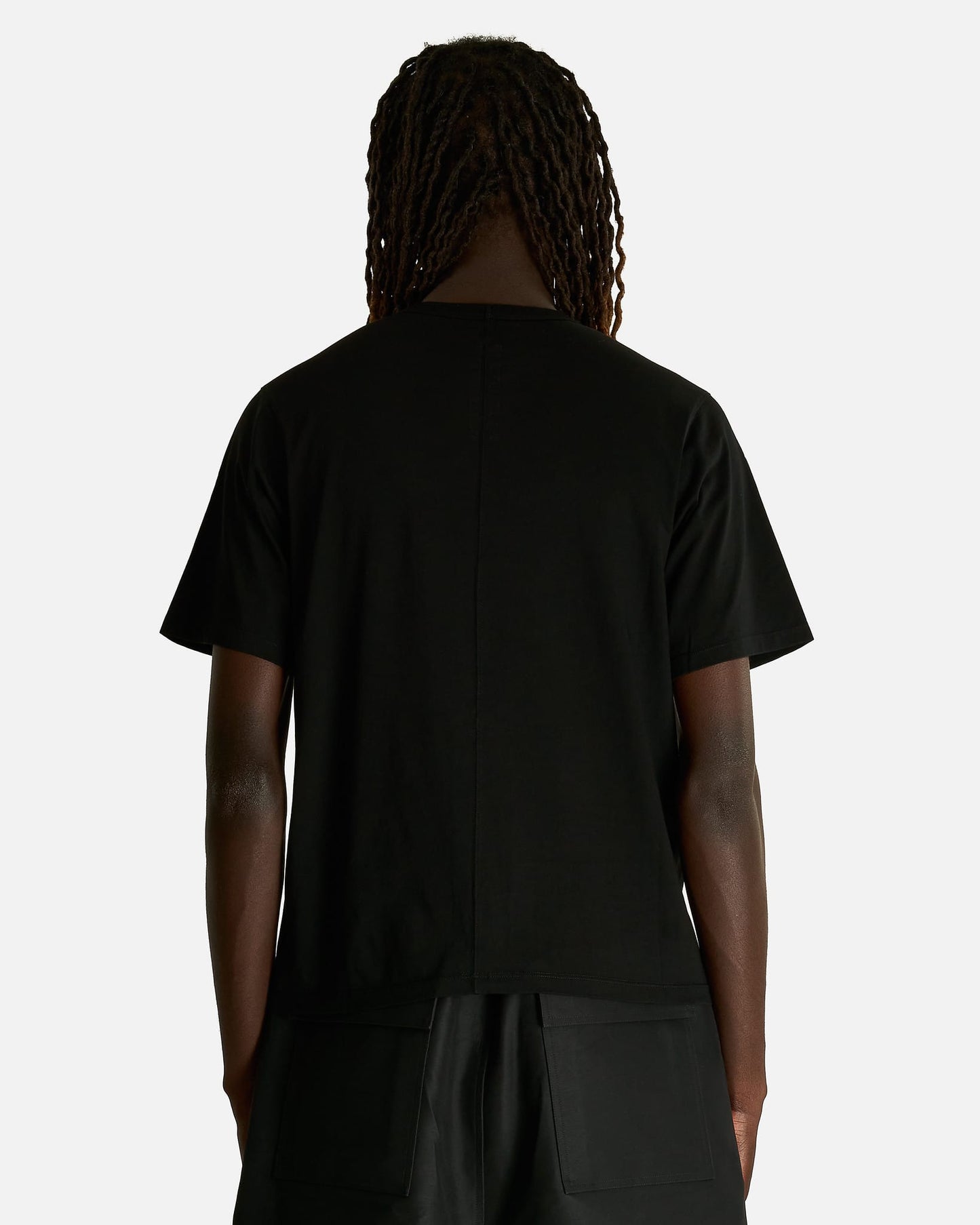 Rick Owens Men's T-shirts Brad T in Black/Milk
