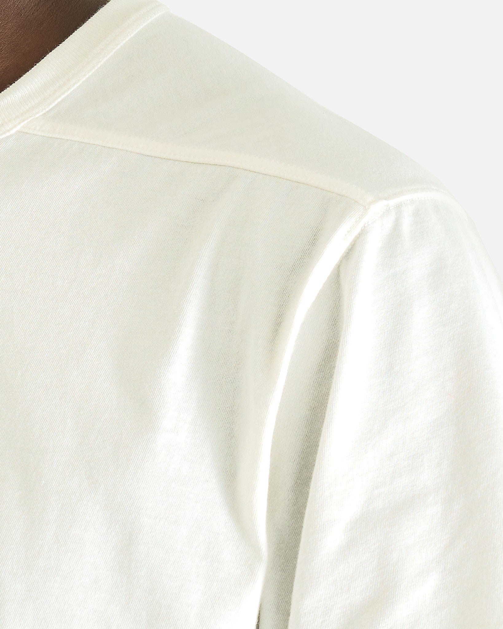 Rick Owens Men's T-Shirts Brad T in Milk