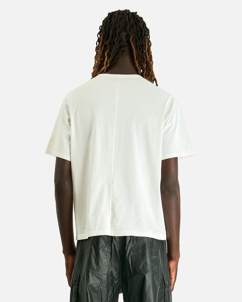 Rick Owens Men's T-Shirts Brad T in Milk