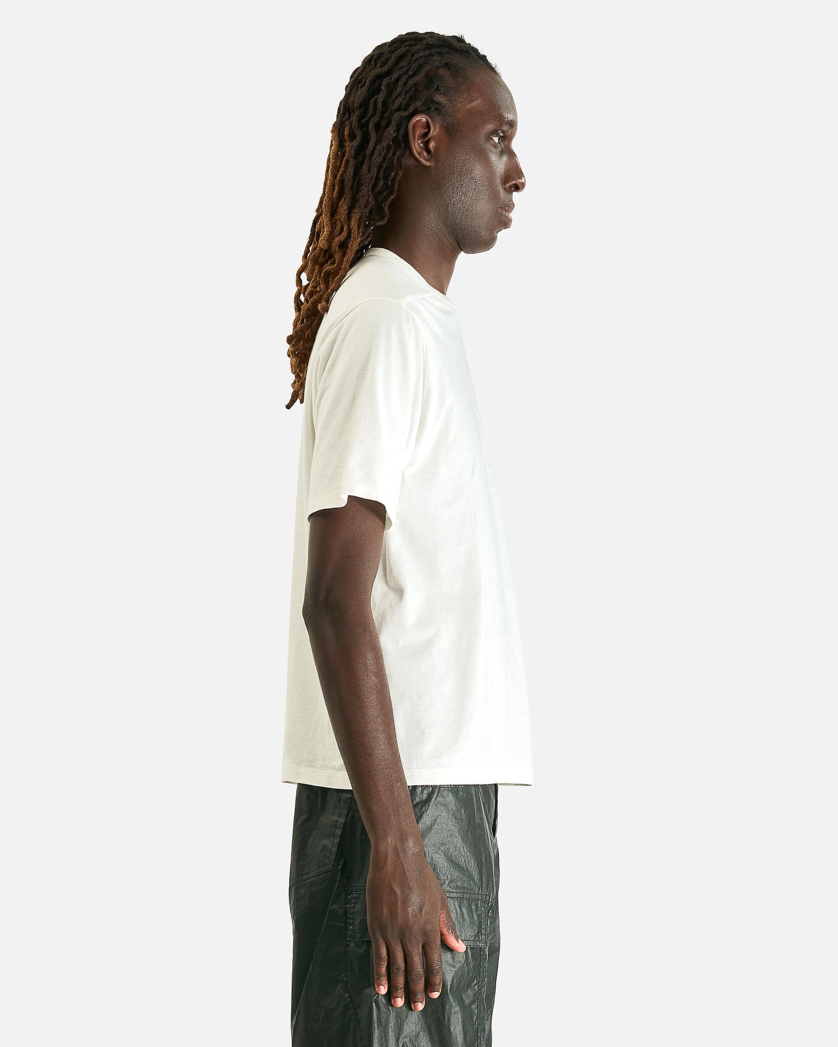 Rick Owens Men's T-Shirts Brad T in Milk