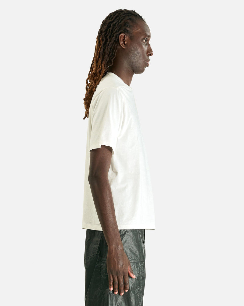 Rick Owens Men's T-Shirts Brad T in Milk