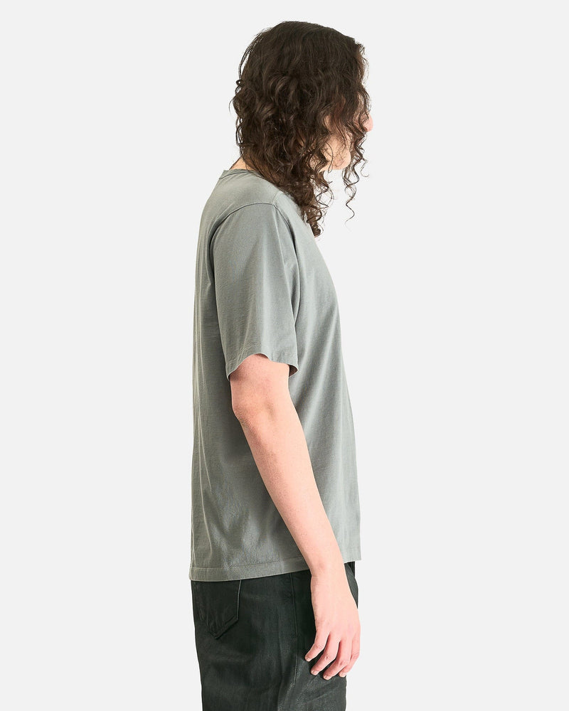 Rick Owens Men's T-Shirts Brad T in Washed Indigo