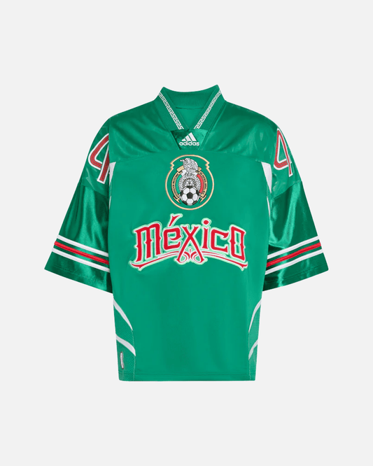 Adidas Men's Shirts Bringback Remixed Mexico Jersey in Green