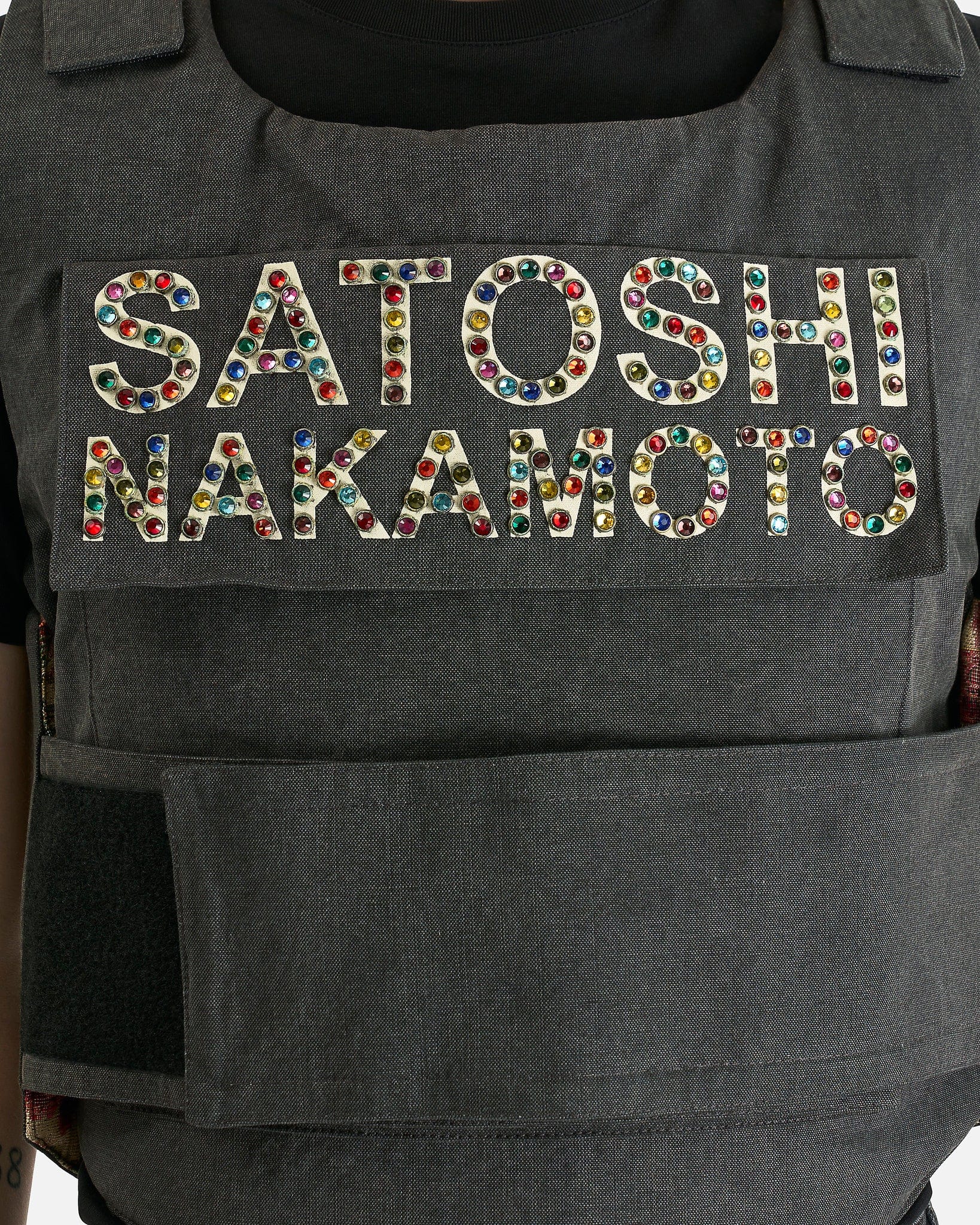 Satoshi Nakamoto SOLD OUT Bulletproof Vest in Black