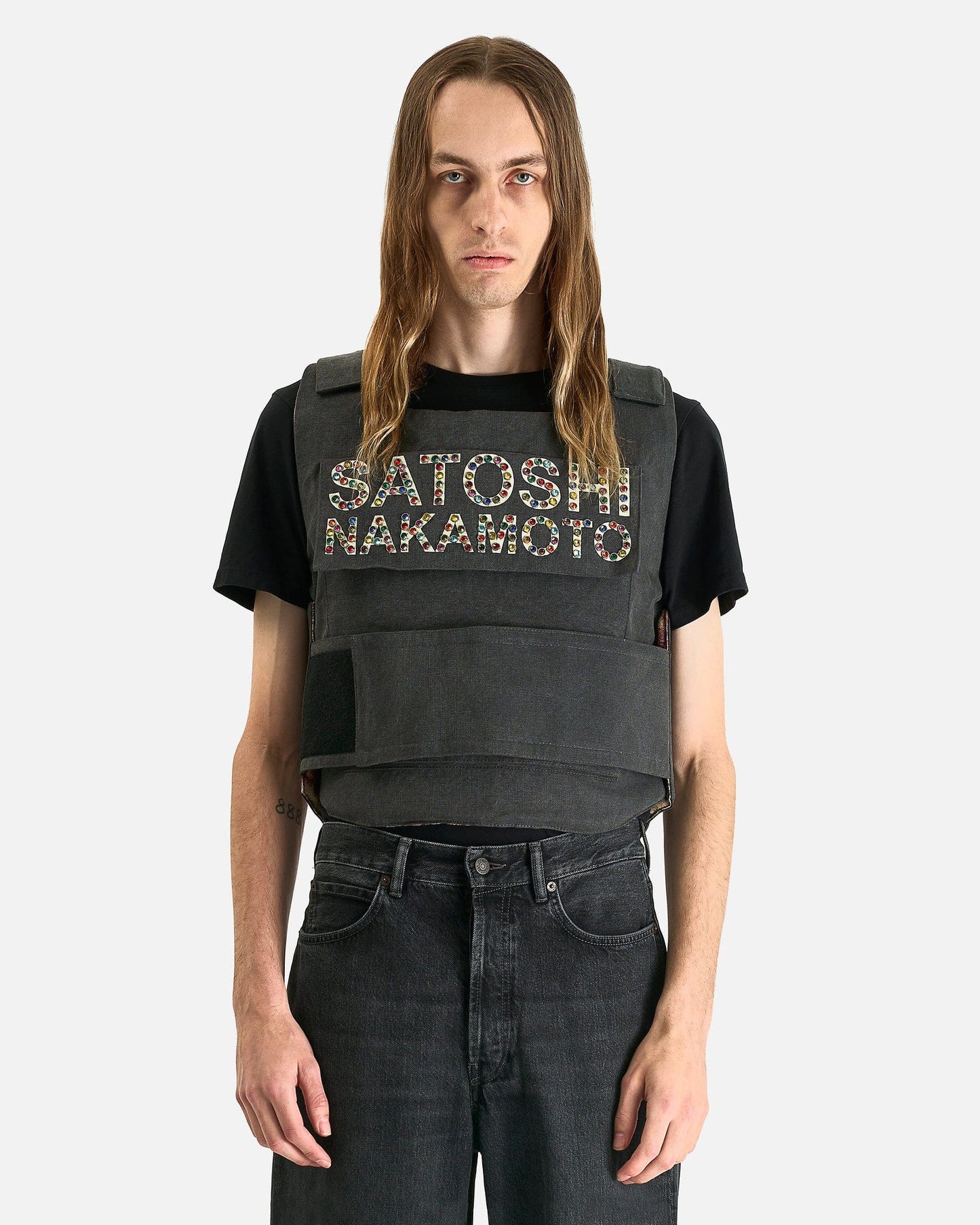 Satoshi Nakamoto SOLD OUT Bulletproof Vest in Black