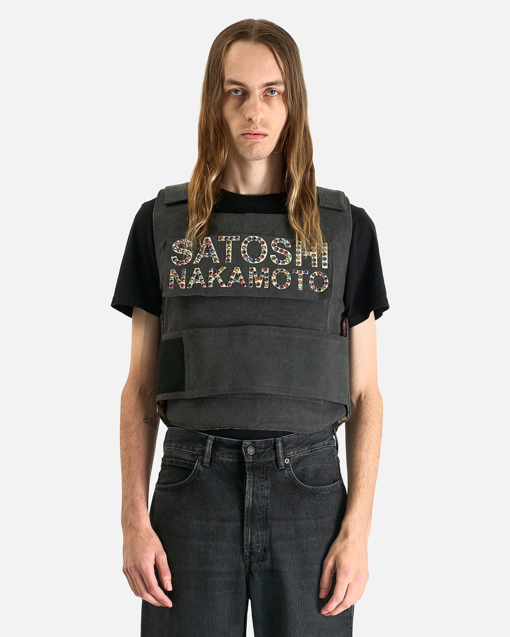Satoshi Nakamoto SOLD OUT Bulletproof Vest in Black
