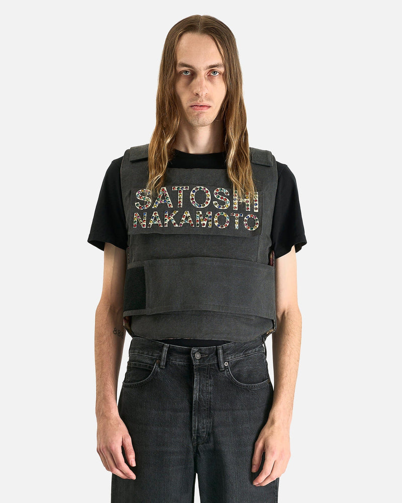 Satoshi Nakamoto SOLD OUT Bulletproof Vest in Black