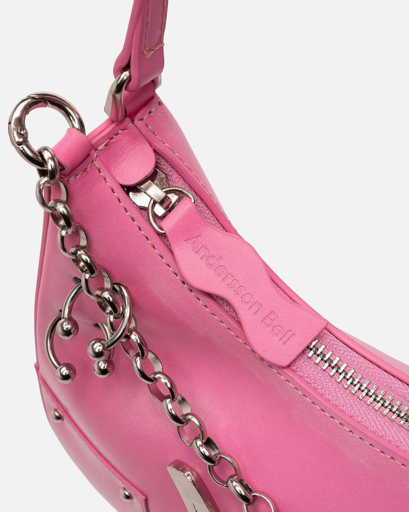 Andersson Bell Women Bags Butterfly AB Logo Chain Bag in Pink