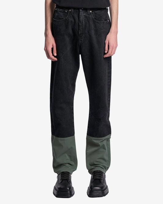 NAMACHEKO Men's Jeans Byra Denim Jeans in Black Pilling