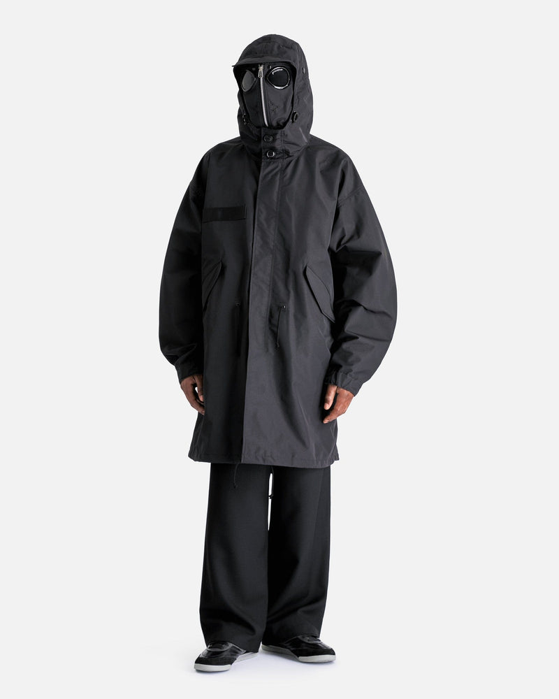 Junya Watanabe Men's Jackets C.P Company Nylon Parka in Black
