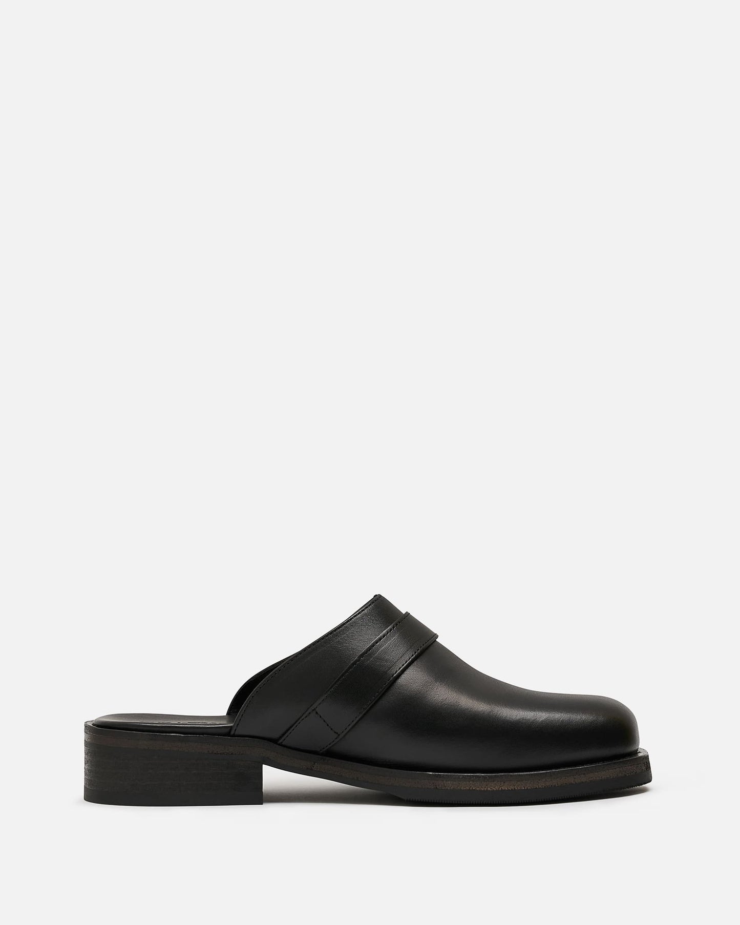 Our Legacy Men's Shoes Camion Mule in Black