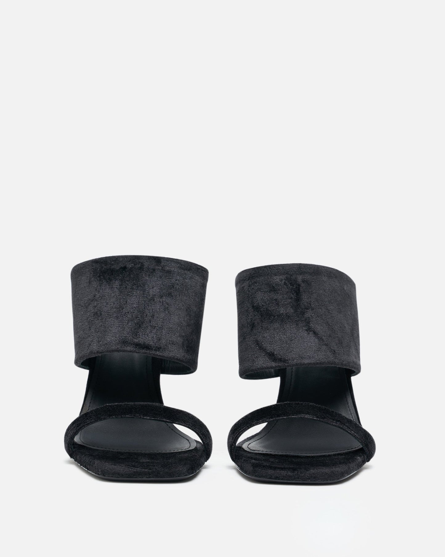 Rick Owens Lilies Women Heels Cantilever 11 Sandal in Black