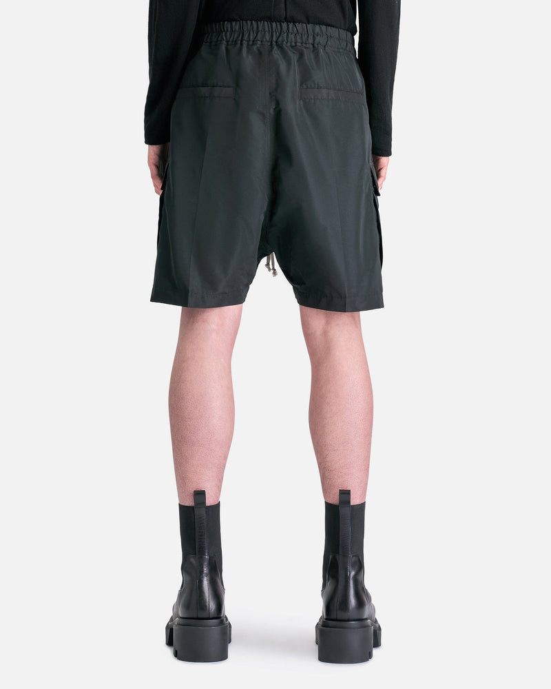 Rick Owens Men's Shorts Cargo Bela Shorts in Black