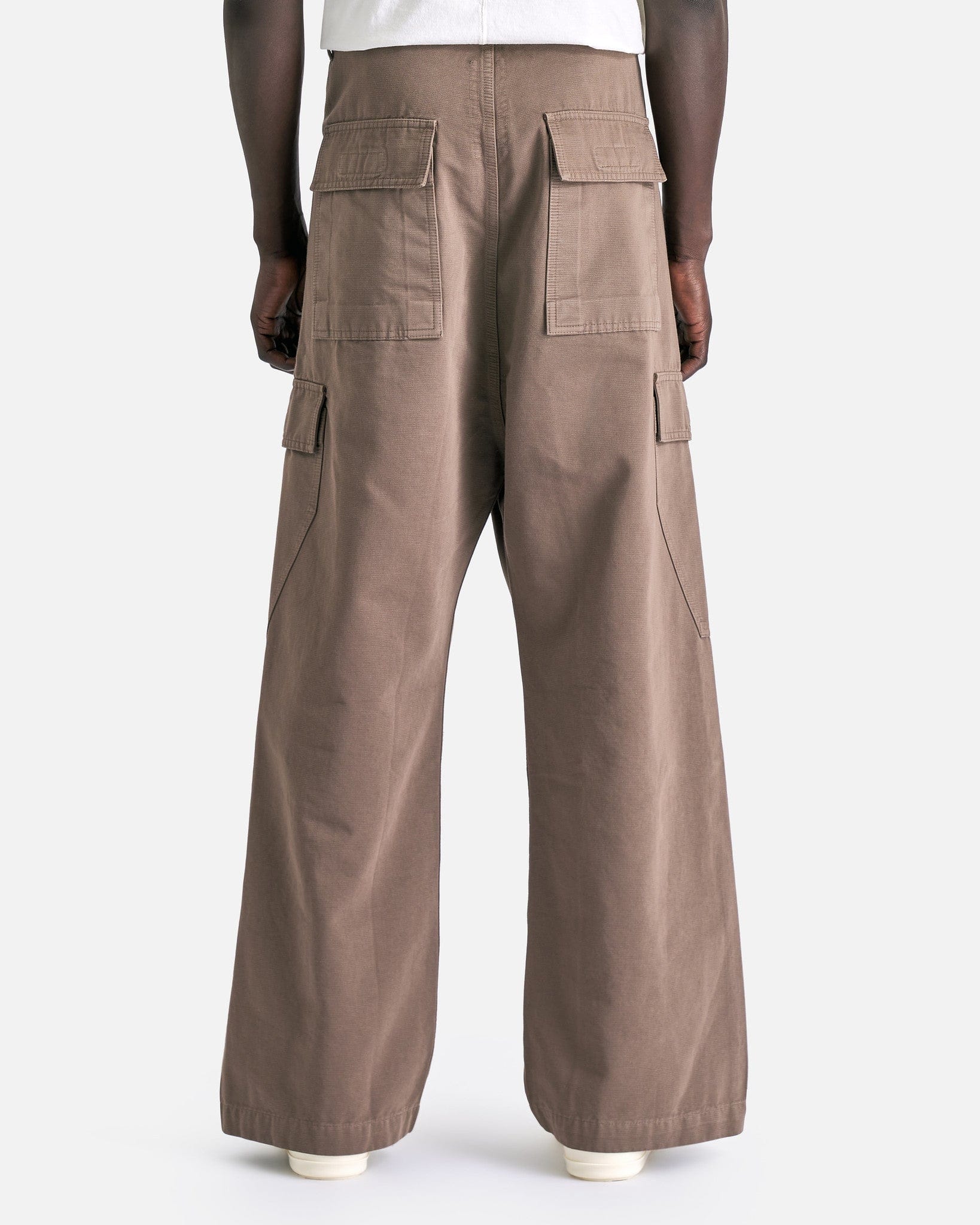 Rick Owens DRKSHDW Men's Pants Cargo Trousers in Dust