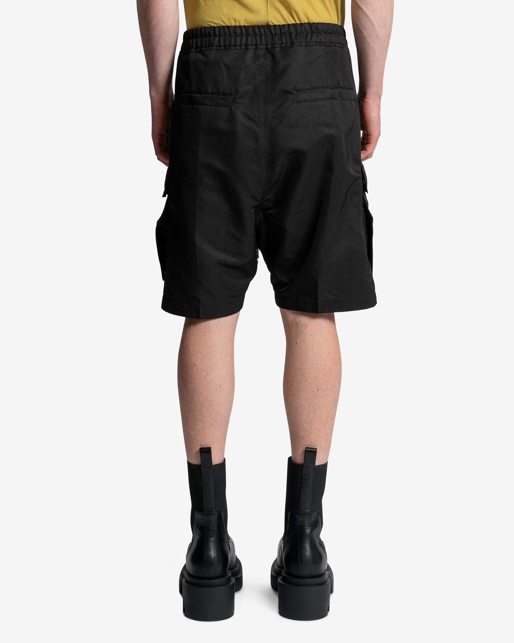 Rick Owens Men's Shorts Cargobela Shorts in Black