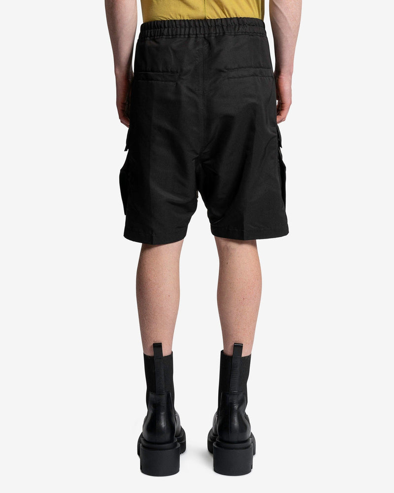 Rick Owens Men's Shorts Cargobela Shorts in Black
