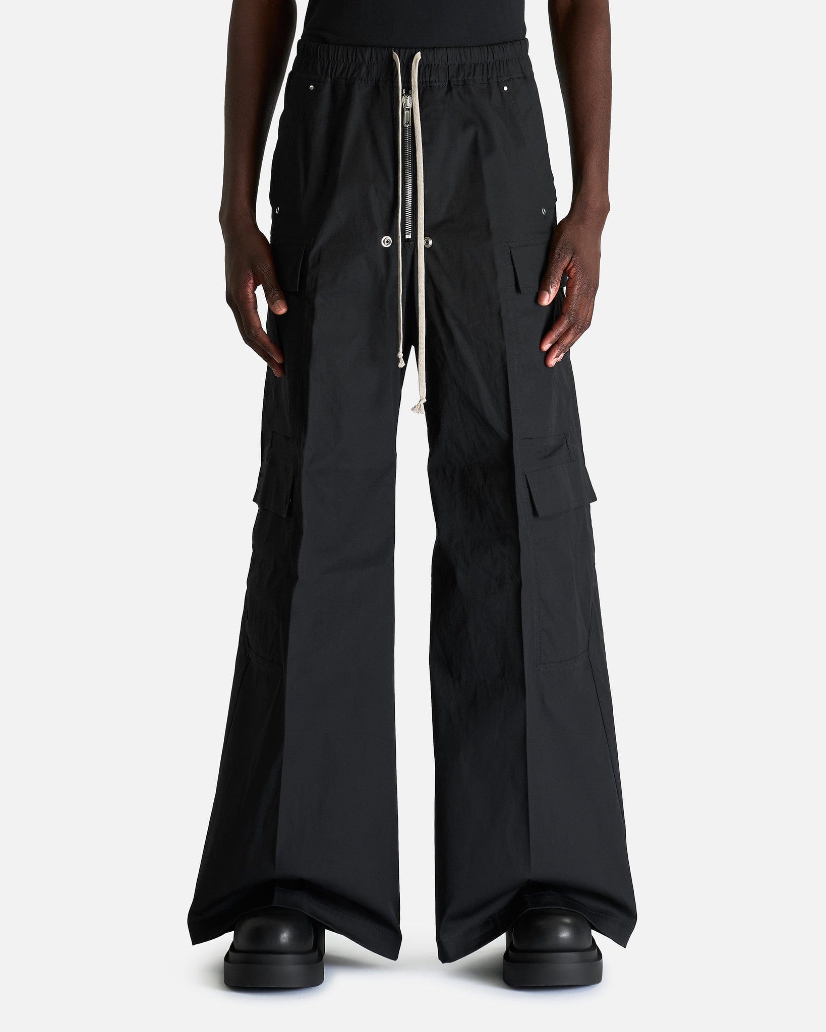 Rick Owens Men's Pants Cargobelas in Black