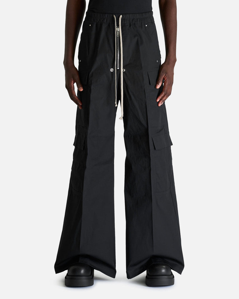 Rick Owens Men's Pants Cargobelas in Black