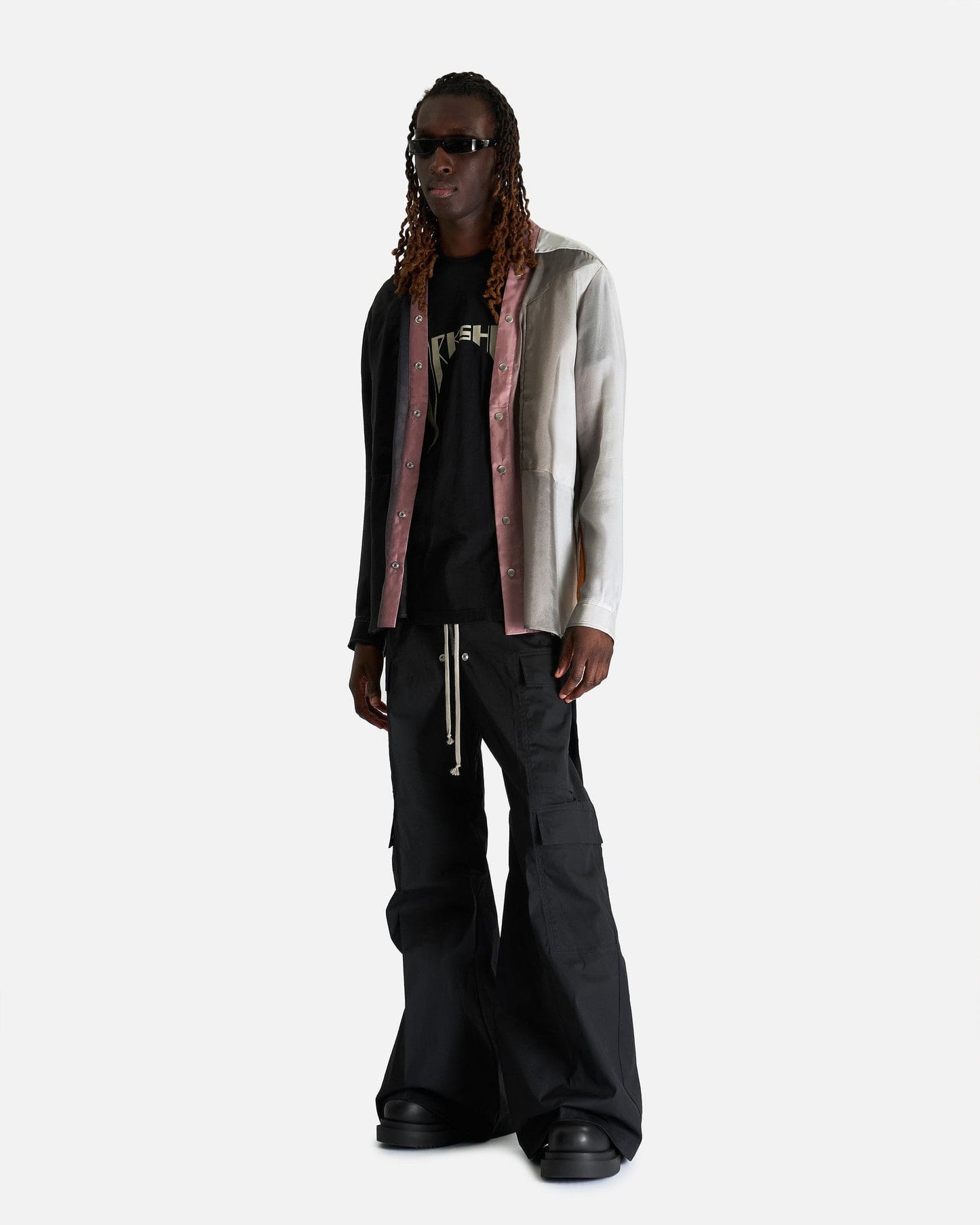 Rick Owens Men's Pants Cargobelas in Black