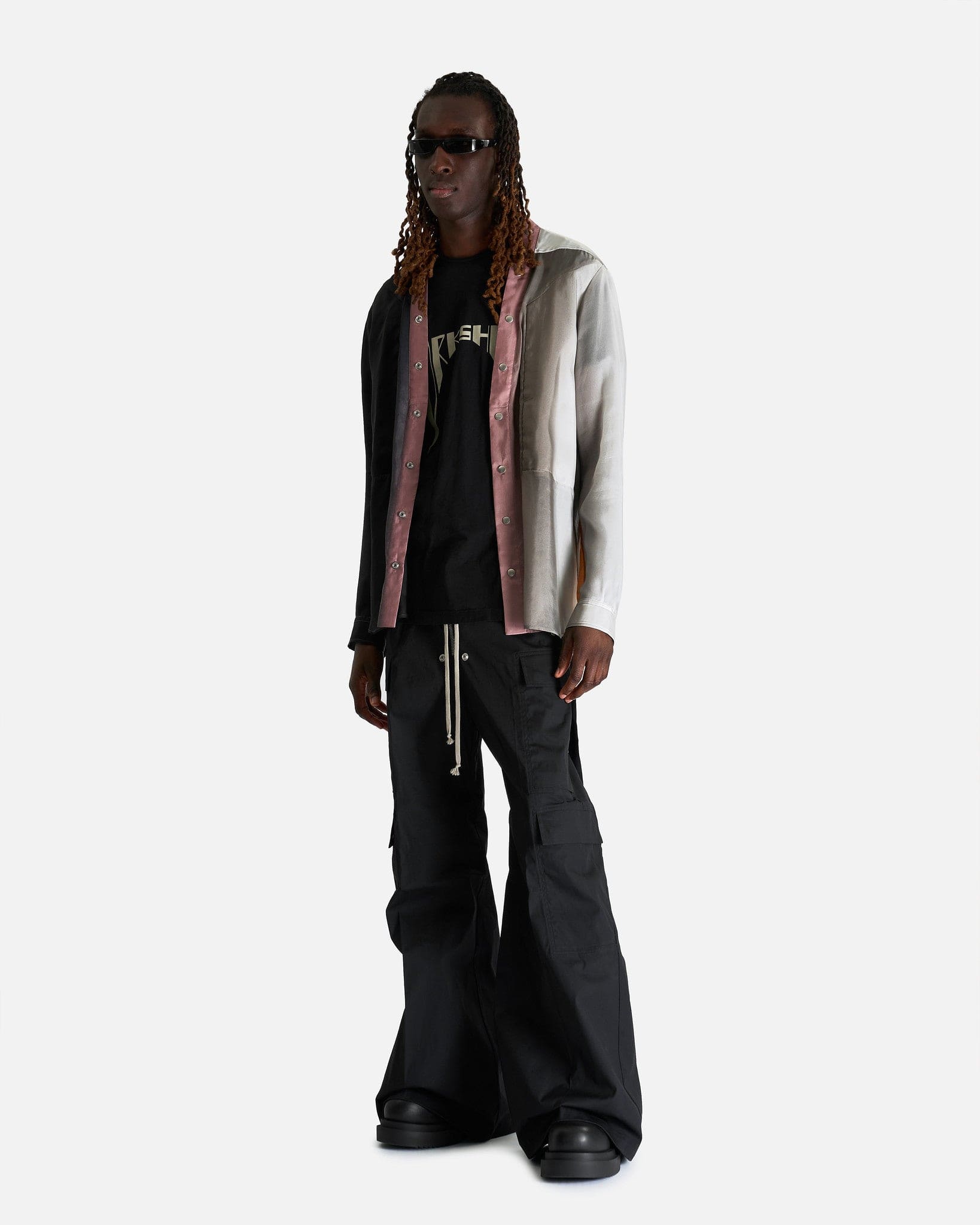 Rick Owens Men's Pants Cargobelas in Black