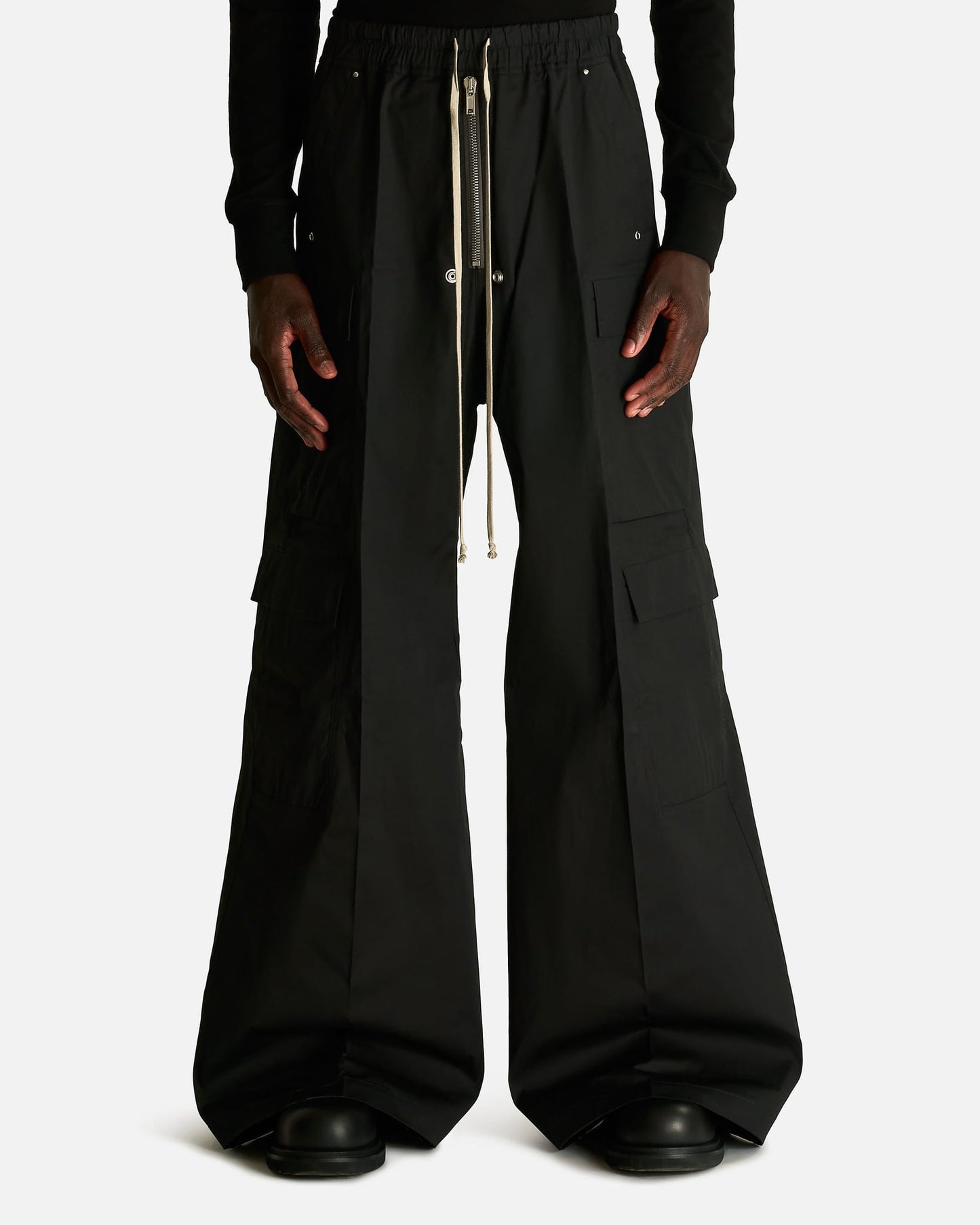 Rick Owens Men's Pants Cargobelas in Black