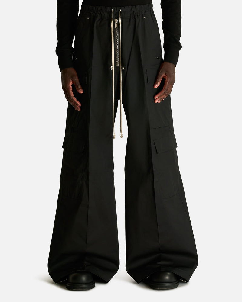 Rick Owens Men's Pants Cargobelas in Black