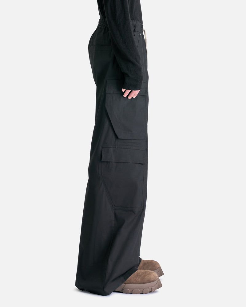 Rick Owens Men's Pants Cargobelas in Black