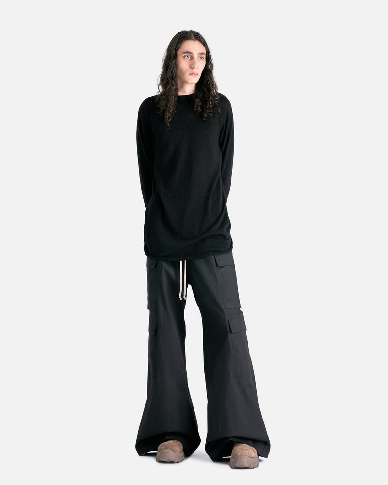 Rick Owens Men's Pants Cargobelas in Black