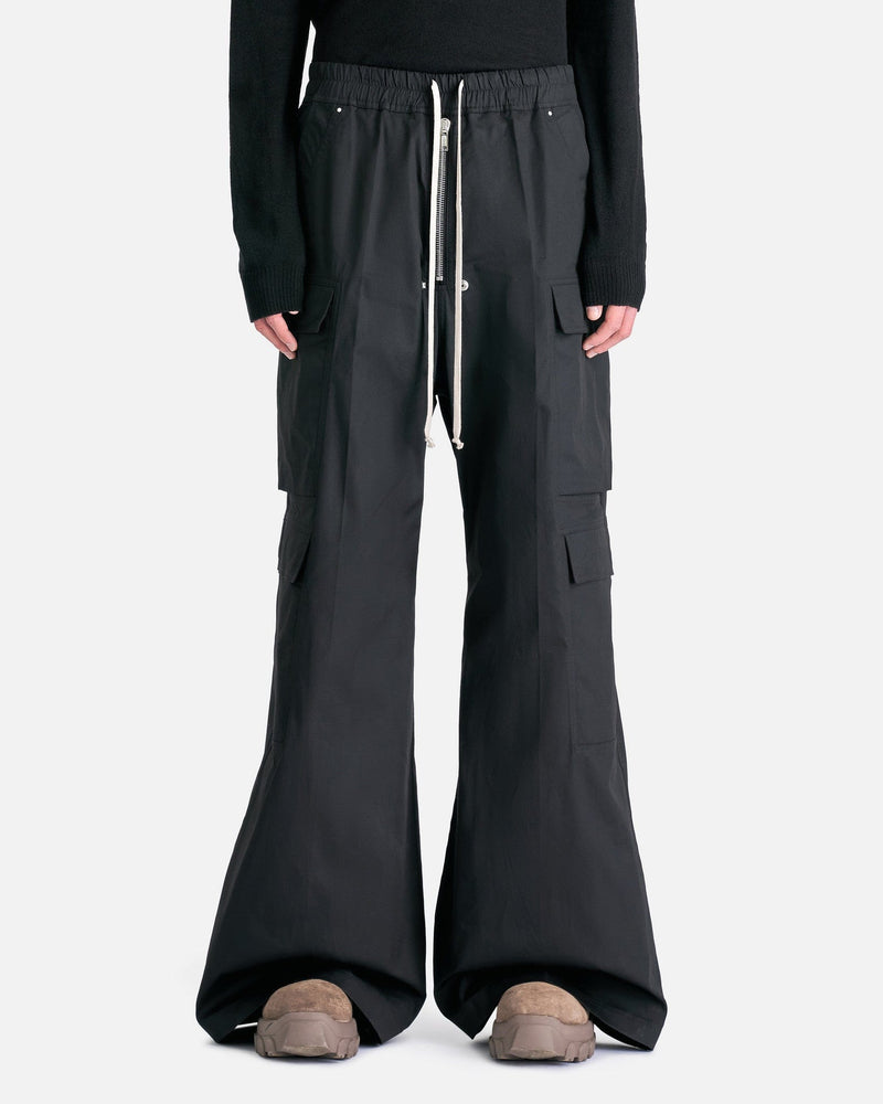 Rick Owens Men's Pants Cargobelas in Black