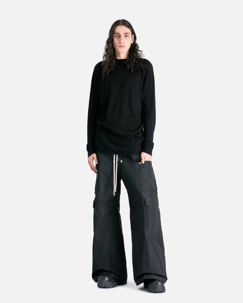 Rick Owens Men's Pants Cargobelas in Black