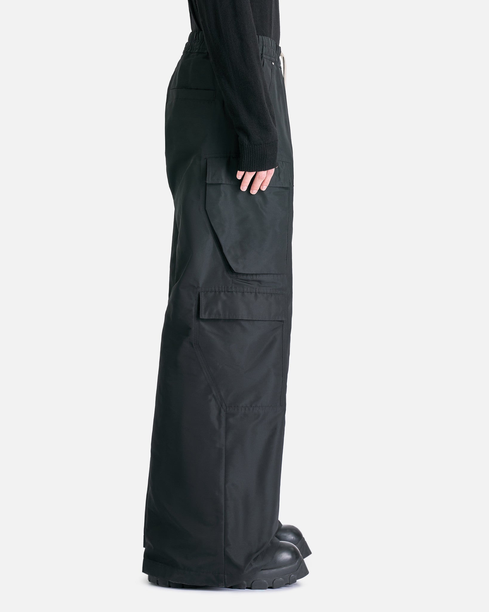 Rick Owens Men's Pants Cargobelas in Black