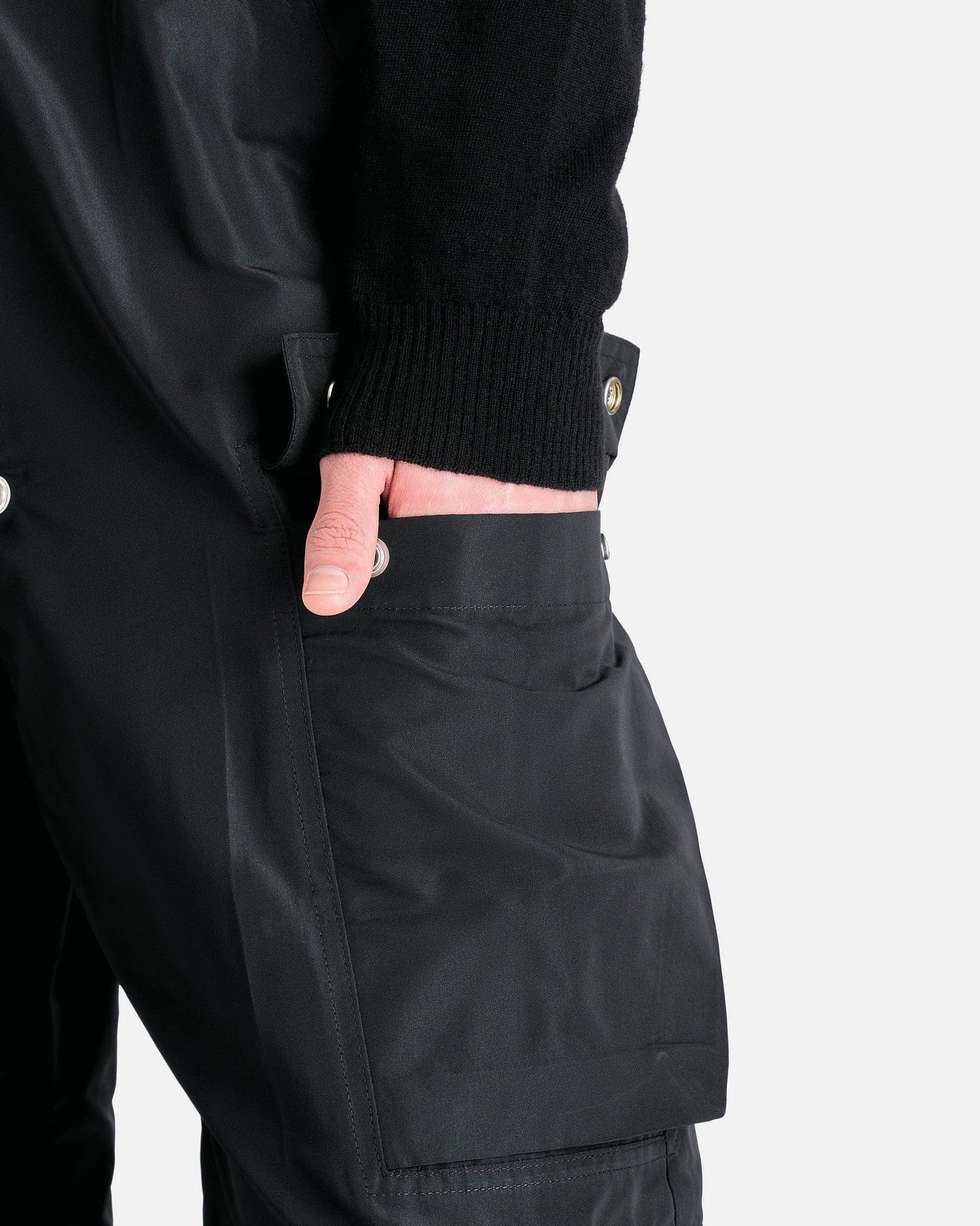 Rick Owens Men's Pants Cargobelas in Black