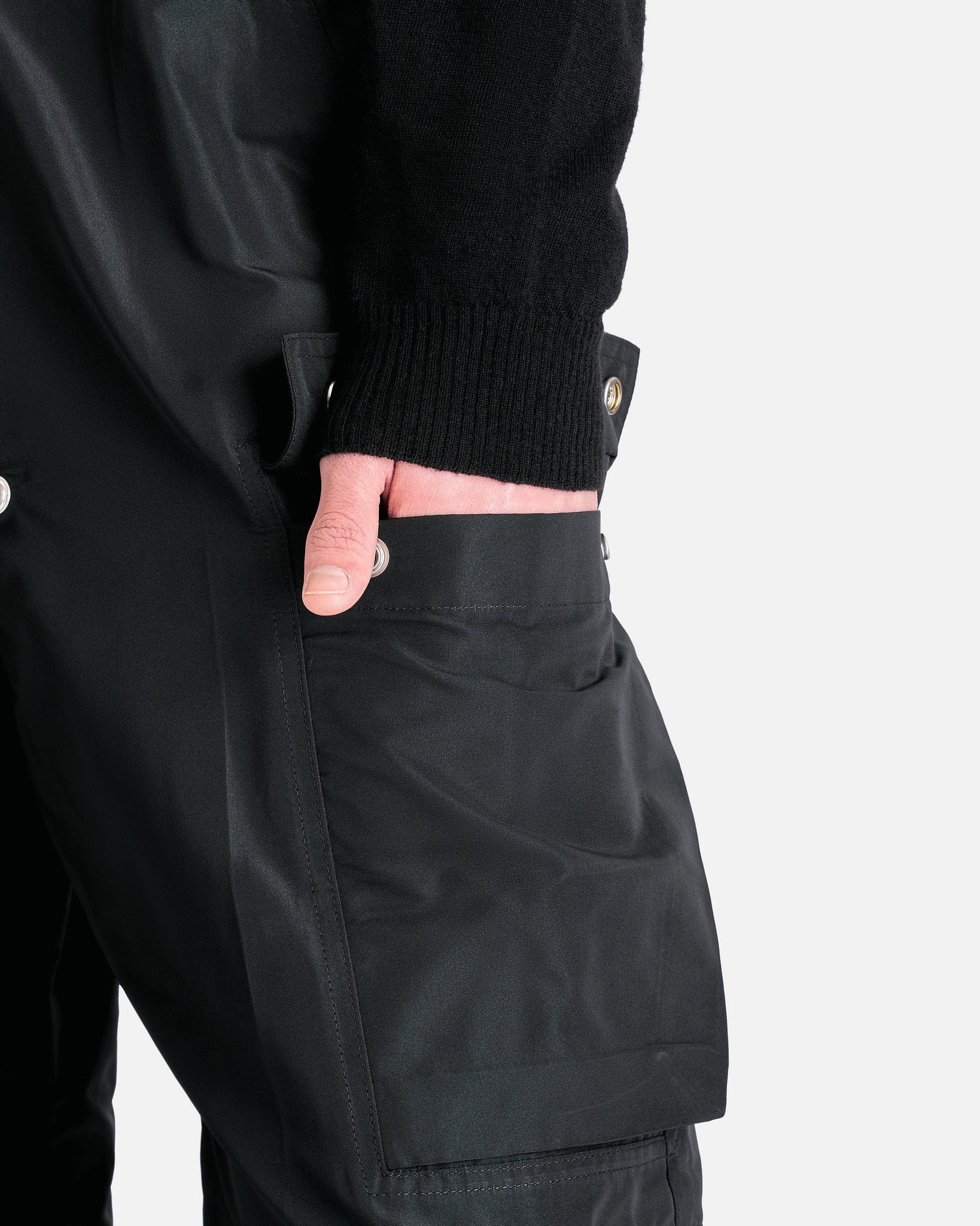 Rick Owens Men's Pants Cargobelas in Black