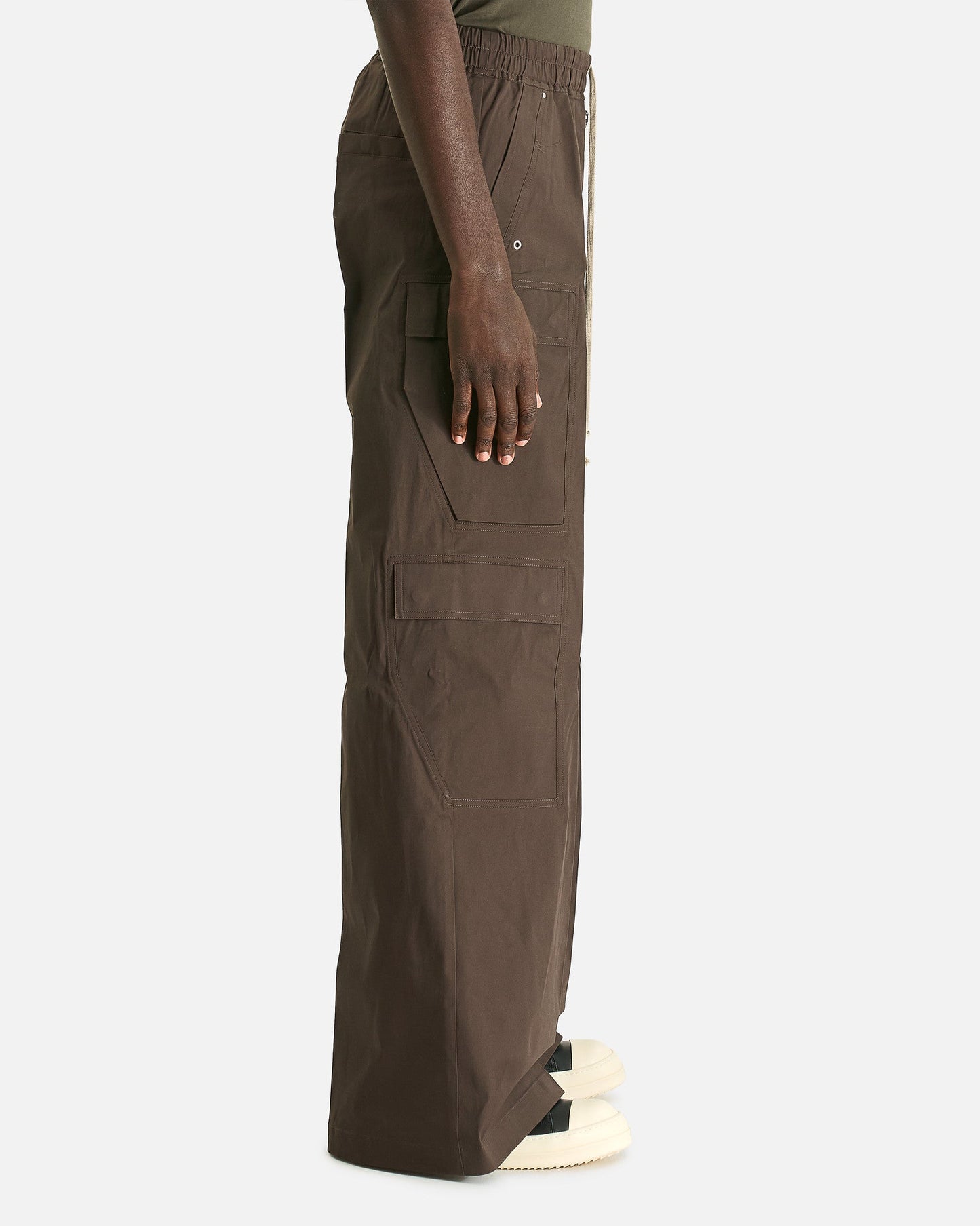 Rick Owens Men's Pants Cargobelas in Dark Dust