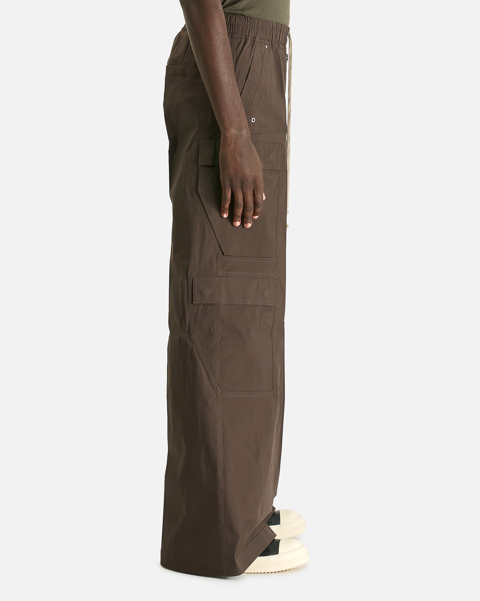 Rick Owens Men's Pants Cargobelas in Dark Dust