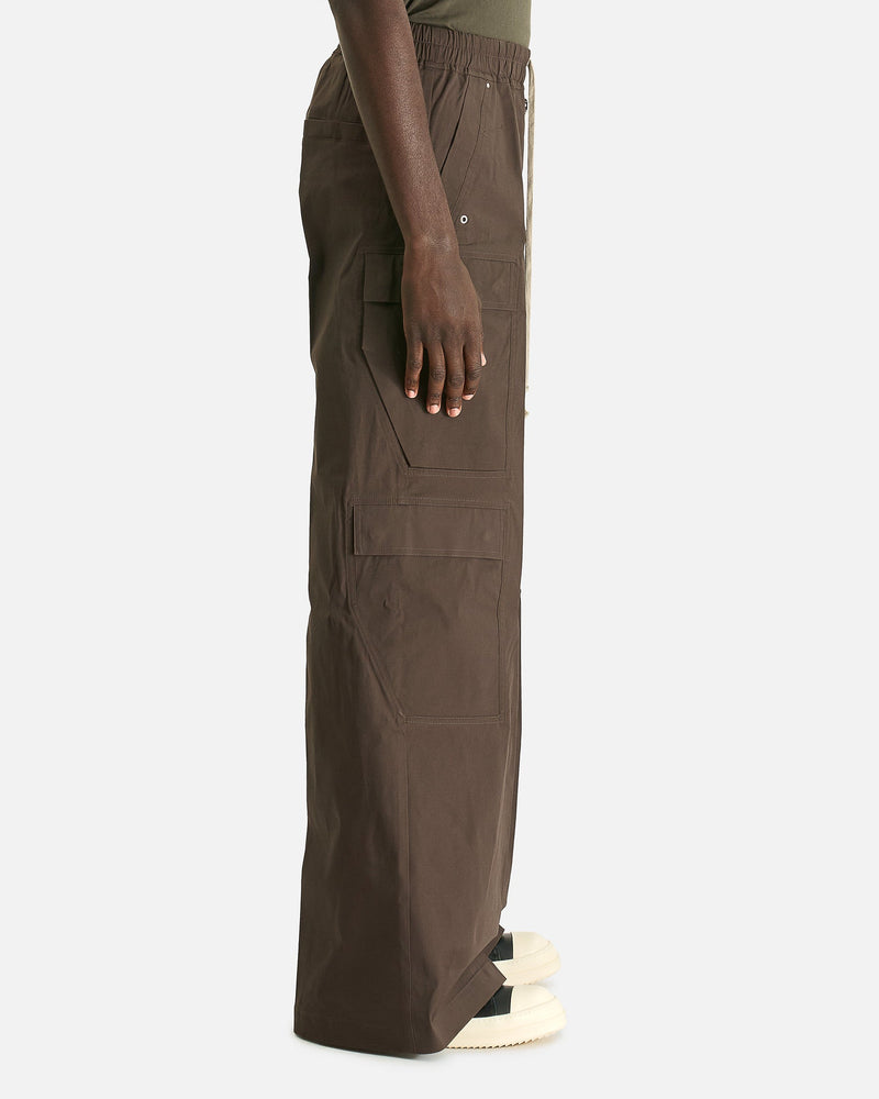 Rick Owens Men's Pants Cargobelas in Dark Dust