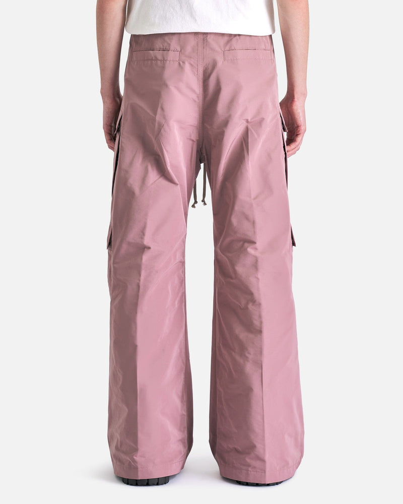 Rick Owens Men's Pants Cargobelas in Dusty Pink