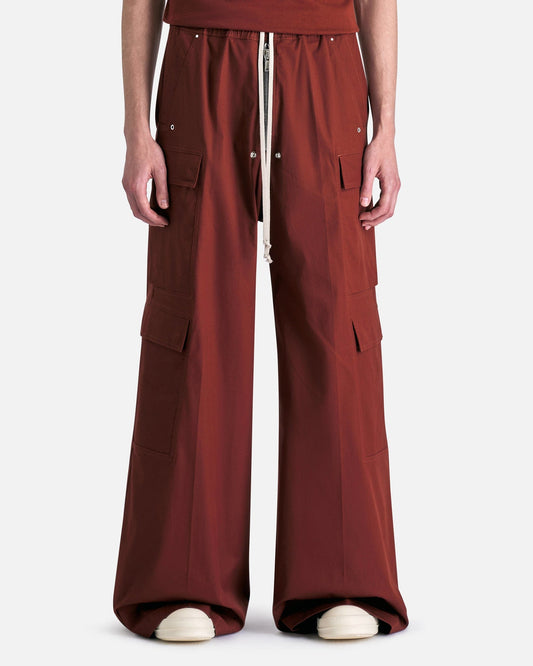 Rick Owens Men's Pants Cargobelas in Henna