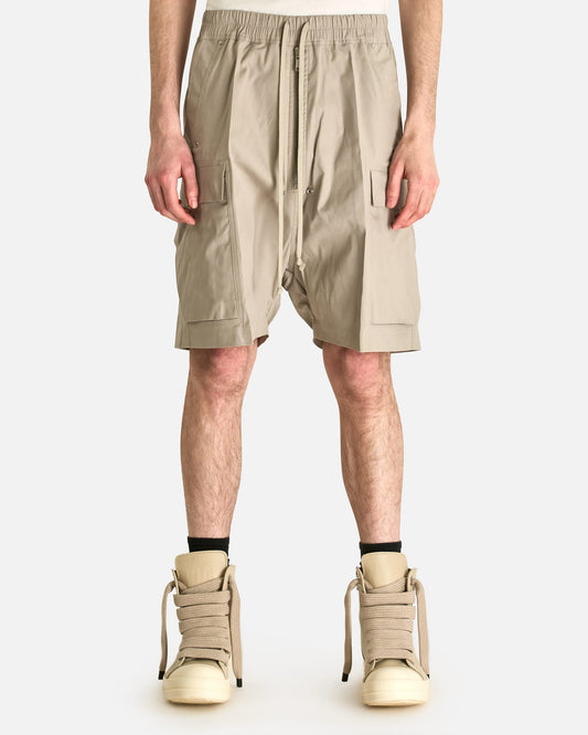 Rick Owens Men's Pants Cargobelas in Pearl